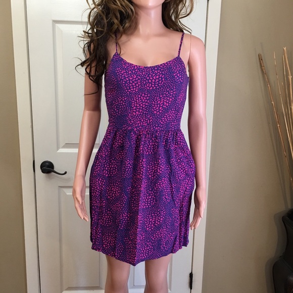 GAP Dresses & Skirts - BUNDLE ME 😃 GAP hot pink blue purple dress